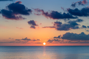 Sunset View of Water