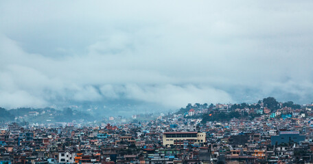 view of the Kathmandu Nepal.