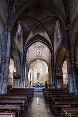 Fototapeta premium Église Saint-Sauveur de Manosque