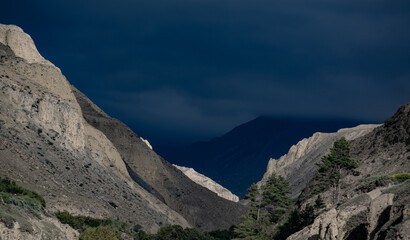 mountains in the mountains