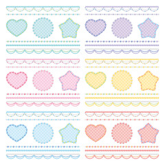 パール フレーム かわいい セット