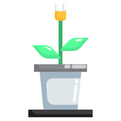 Industry_Biomass Energy flat icon,linear,outline,graphic,illustration