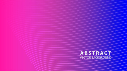 Abstract background design. gradient with geometric lines and light effect. Motion minimal concept - Vector