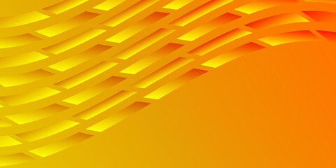 Orange geometry background