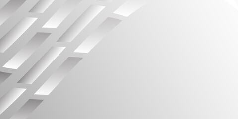 white and grey geometry background