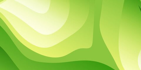 Green fluid background