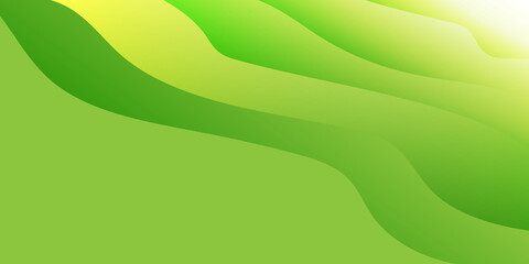Green fluid background