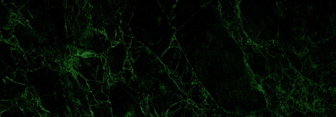 black marble with green veins.