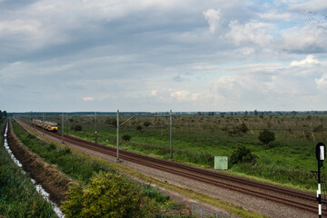 Obraz na płótnie Canvas Spoorbaan, Railroad