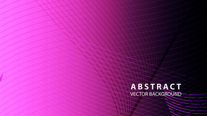 Abstract background design. gradient with geometric lines and light effect. Motion minimal concept - Vector