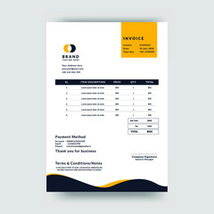 Professional Invoices Design