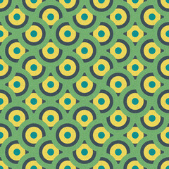 Abstract Geometric Pattern generative computational art illustration