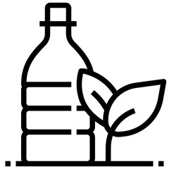 Recycling_Reusability line icon,linear,outline,graphic,illustration