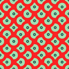 Abstract Geometric Pattern generative computational art illustration