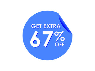 Get Extra 67% percent off Sale Round sticker