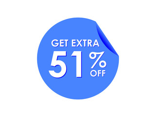 Get Extra 51% percent off Sale Round sticker