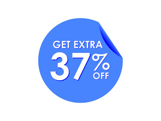Get Extra 37% percent off Sale Round sticker