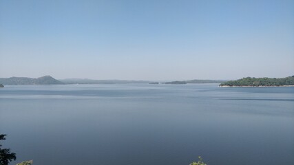 view of the lake
