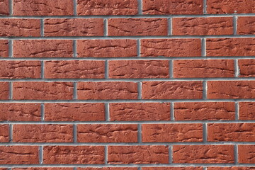 red brick wall