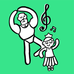 Fathers day ballet