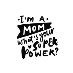 Parenting quotes. Hand lettering quotes for your design