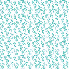 Fototapeta na wymiar Watercolors, Flowers .Watercolor floral seamless paper, pattern and seamless background. Ideal for printing on fabric and paper or scrapbooking. Hand-painted illustration.Print in a hand-drawn style