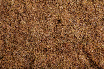Raw Brown Tobacco for Rolling Cigarettes or Loading a Pipe