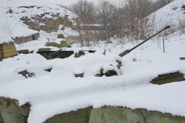  Wounded Russian tank