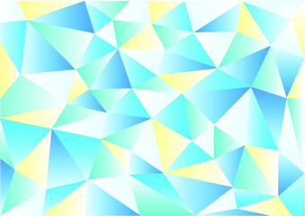 夏らしいステンドグラスの背景素材