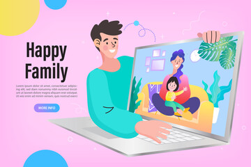 woman working on laptop