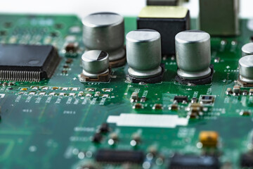 コンピューターの複雑な電子回路