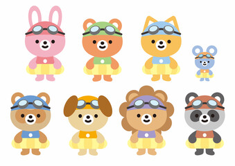 可愛いアニマルミックス