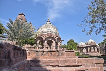 Obraz premium Mandore temple in jodhpur,rajasthan,india,asia