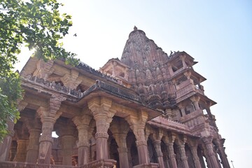 Obraz premium group of Temple in the Mandore garden,Jodhpur,rajasthan,india,asia
