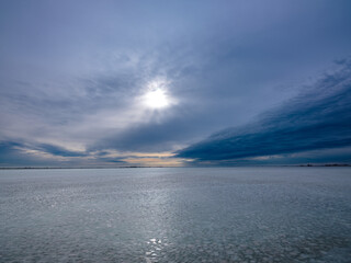 Bevroren Markermeer || Frozen Markermeer Part of the Former Zuiderzee // IJsselmeer
