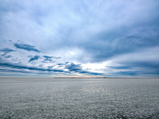 Bevroren Markermeer || Frozen Markermeer Part of the Former Zuiderzee // IJsselmeer