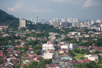 air itam city view penang malaysia