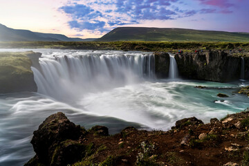 Fototapeta premium Goðafoss Waterfall, Northern Iceland