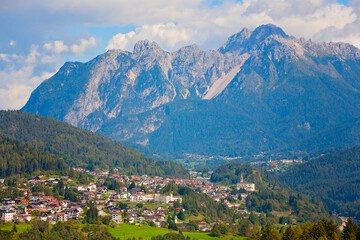 Fototapeta na wymiar Schönes Bergpanorama, Südtirol, Italien