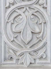 stucco - relief plaster decor close-up