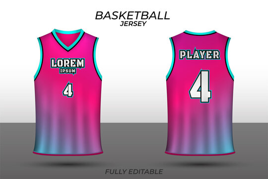 17,379 Basketball Jersey Template Images, Stock Photos, 3D objects, &  Vectors