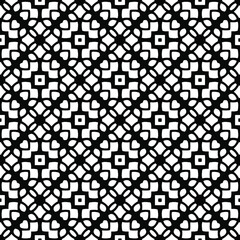 floral seamless pattern background.Geometric ornament for wallpapers and backgrounds. Black and white 

pattern. 