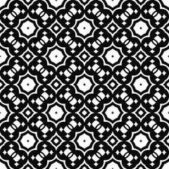 floral seamless pattern background.Geometric ornament for wallpapers and backgrounds. Black and white 

pattern. 