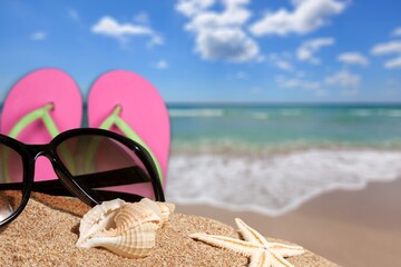 Beach.