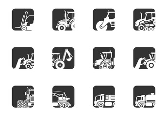 Symbols of Construction Machines