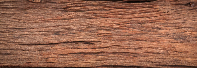 Wood texture natural, Surface eroded by time,Old wood background, panorama.