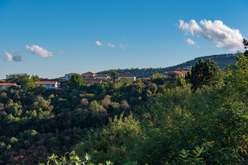 view of the mountains