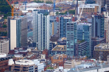 Fototapeta na wymiar Ongoing development in Whitechapel, London