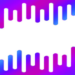 gradient dynamic shapes background with irregular parallel rounded lines for card design, banner, poster, and flyer. Minimal abstract colorful.