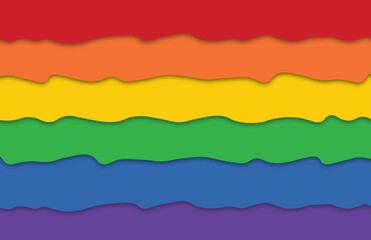 LGBT Rainbow Flag Colors